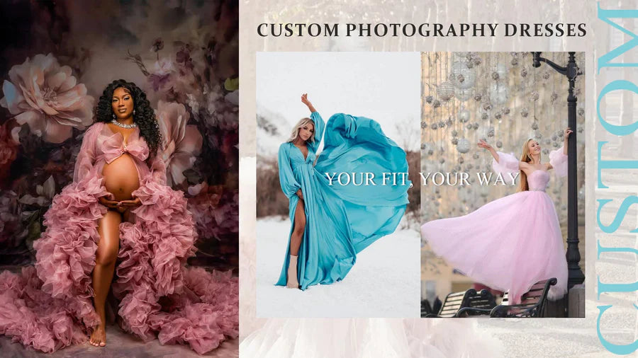 Every Dress Tells a Story: Elevate Your Photoshoot with a Custom Made Dress
