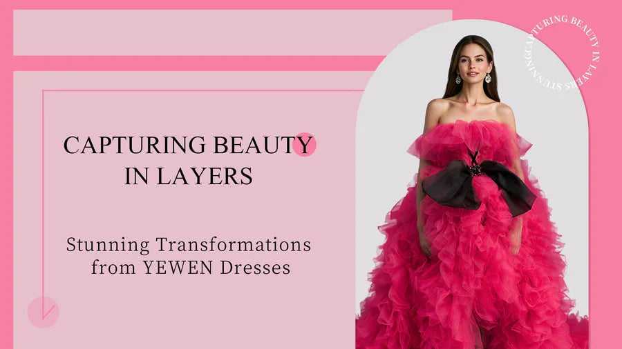 Capturing Beauty in Layers: Stunning Tulle Dresses for Photoshoot