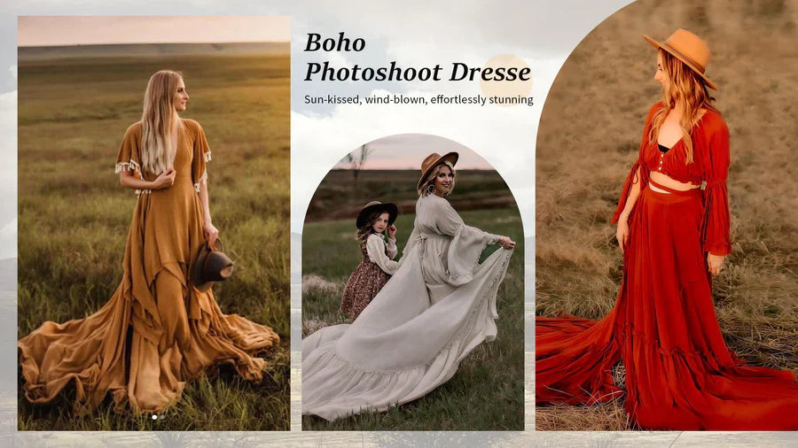 Must-Have Boho Dresses for a Dreamy, Instagram-Worthy Photoshoot