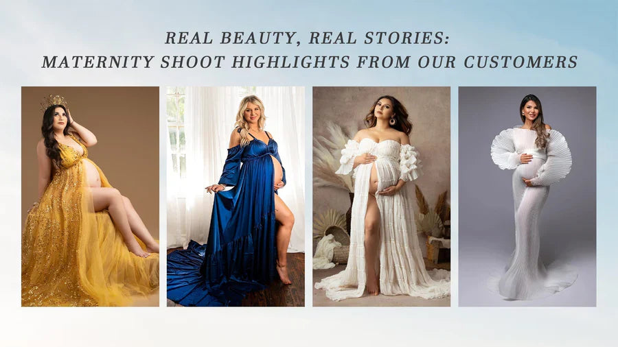Stunning Maternity Photoshoot Dresses: Real Photographers Share Their Maternity Shoot Looks