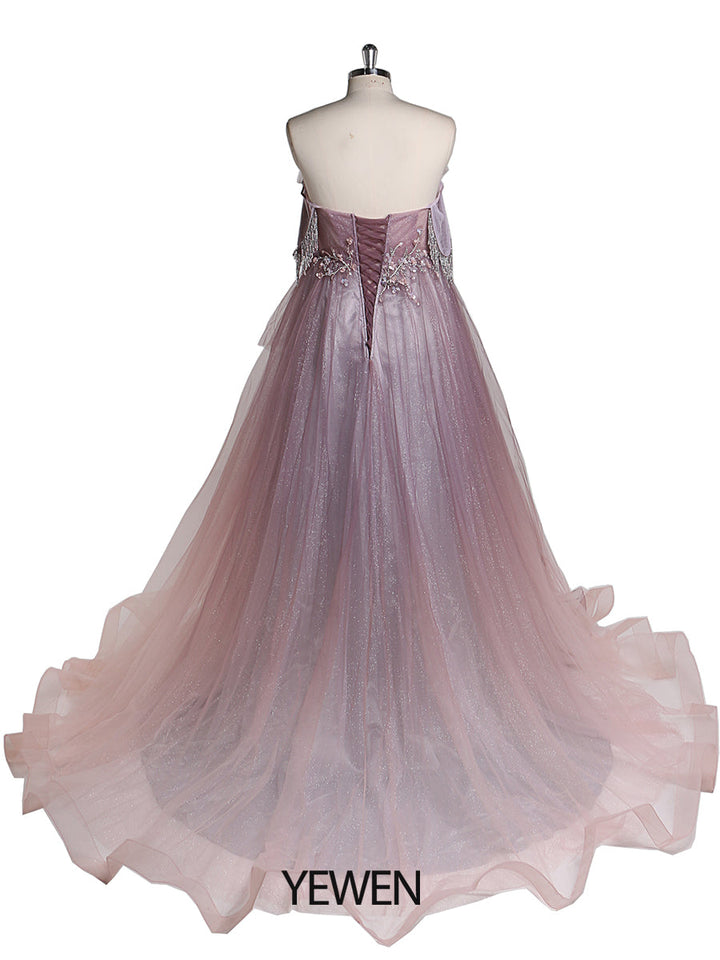 colorful wedding dress
