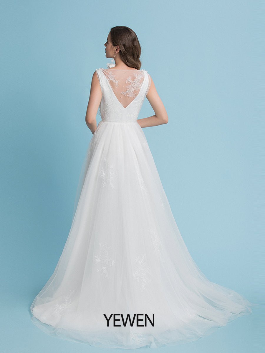 Bohemian Chic Brautkleider für Strand Verlobung Rustikale Hochzeit 