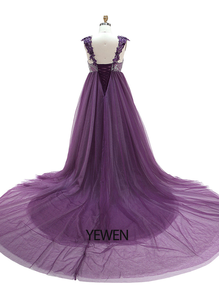 Elegantes Abendkleid mit Spitze und Blumenperlen, Umstandskleid für Fotoshootings, Rückenschnürung, Schwangerschaftsfotografie, Robe, Babypartykleid 