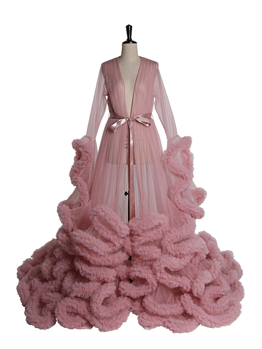 Luxuriöses Prinzessinnen-Brautkleid in Übergröße, Ballkleid, Umstandskleid für die Fotografie
