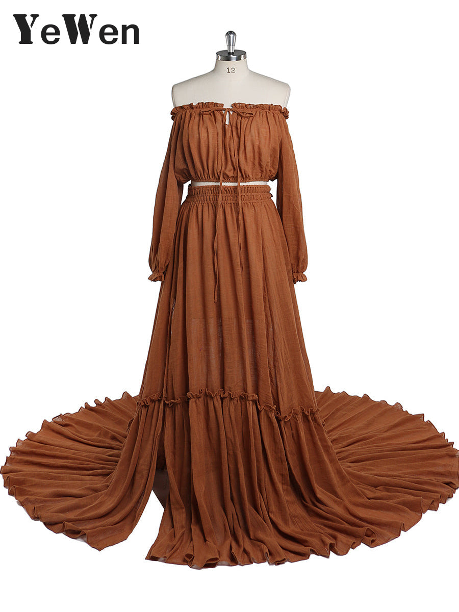 maternity photo shoot dress