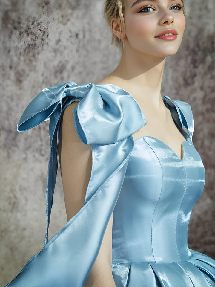 Mini-Partykleid für Damen, herzförmiger Ausschnitt, Prinzessinnenkleid 