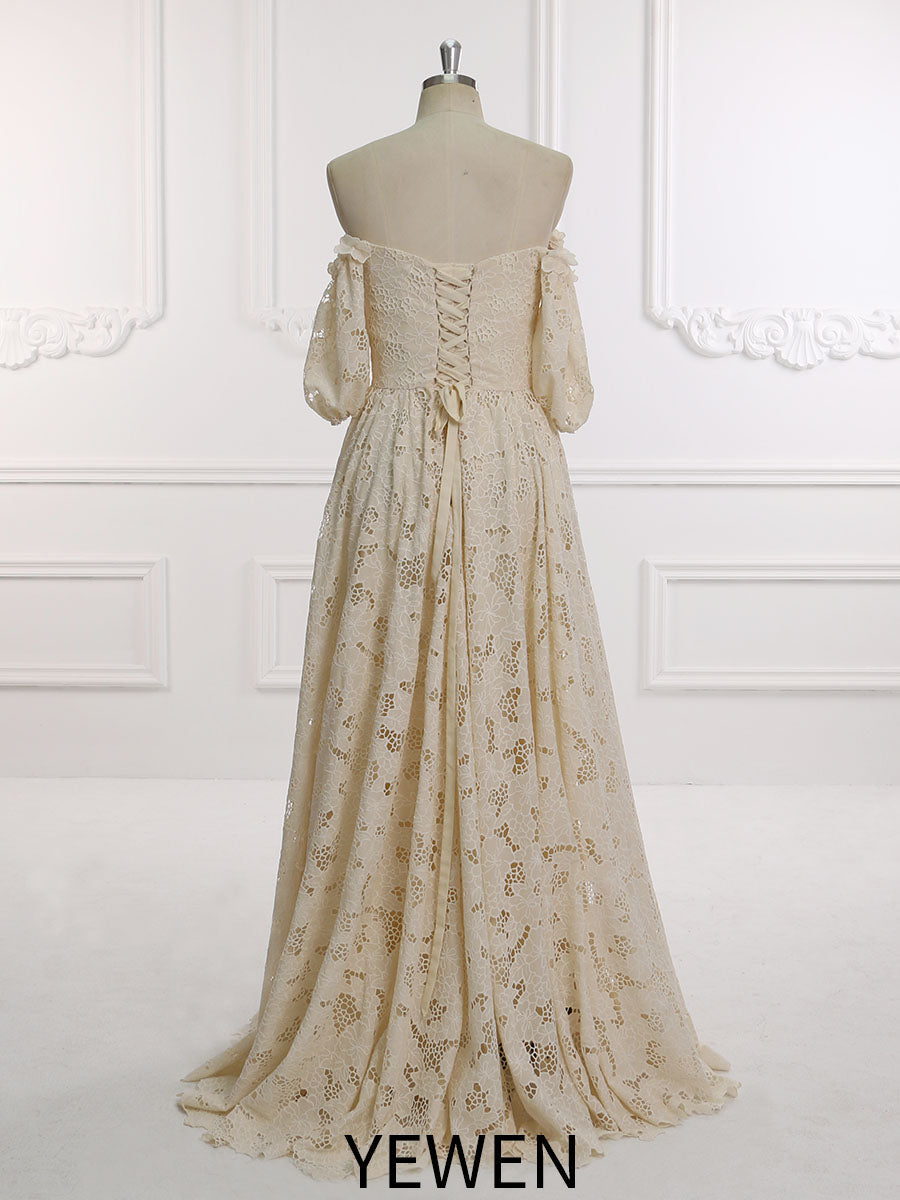 Casual wedding dress