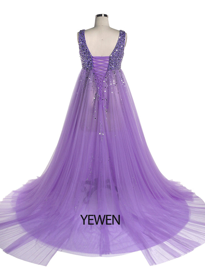 Silbernes Abendkleid aus Tüll mit Perlenbesatz, Umstandskleid für Fotoshootings, Schnürung hinten, Schwangerschaftsfotografie, Robe, Babypartykleid 
