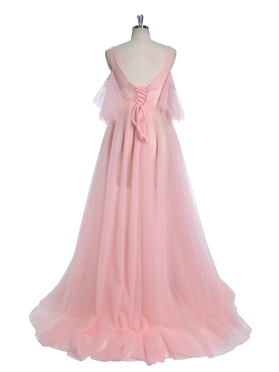 Elegant V Neck, Maternity Dress for Photo Shoot, Baby Shower Dress