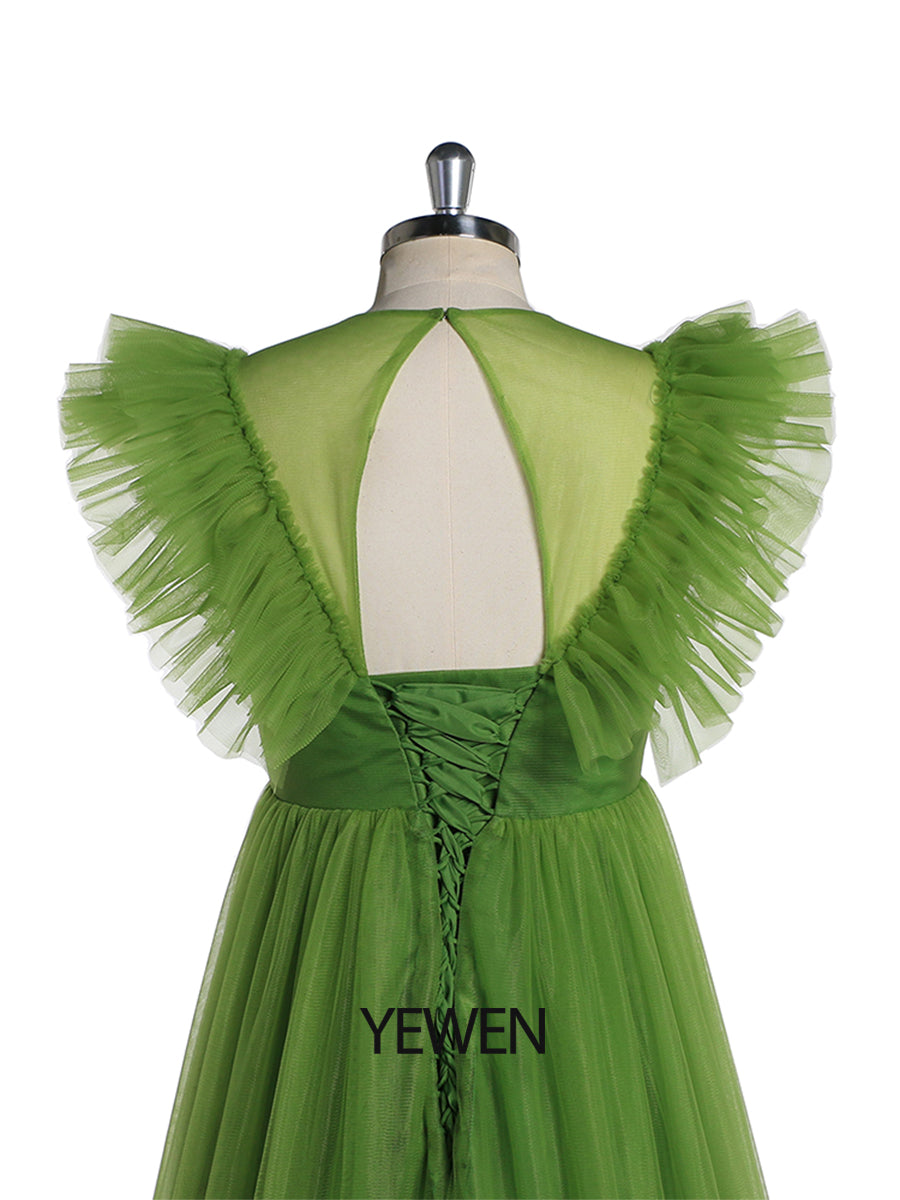 Ärmelloses Maxi-Umstandskleid, plissiert, rückenfrei, Ballkleid, Partykleid 