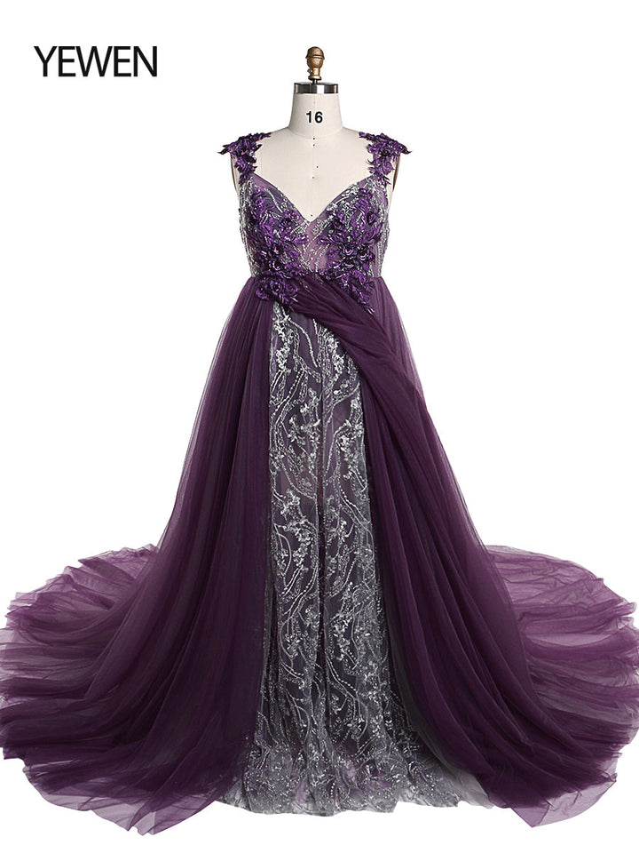 Elegantes Abendkleid mit Spitze und Blumenperlen, Umstandskleid für Fotoshootings, Rückenschnürung, Schwangerschaftsfotografie, Robe, Babypartykleid 