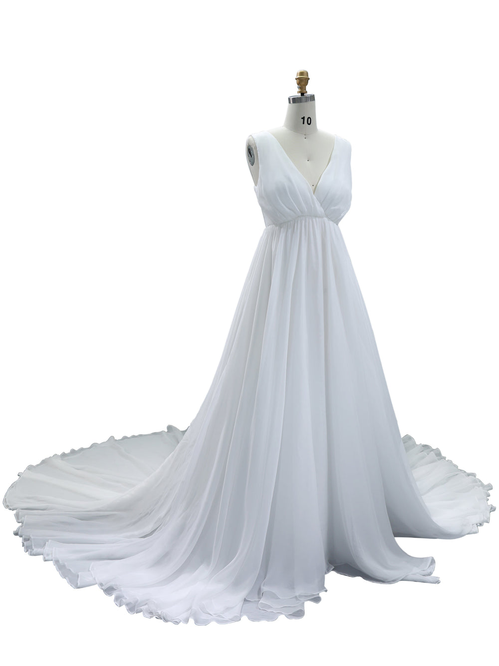 Elegant V Neck Photo Shoot Dresses , Outfits for Pregnancy Photo Shoot