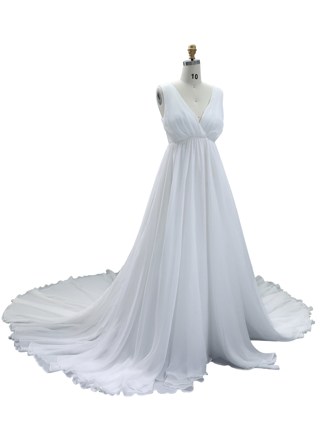 Elegant V Neck Photo Shoot Dresses , Outfits for Pregnancy Photo Shoot