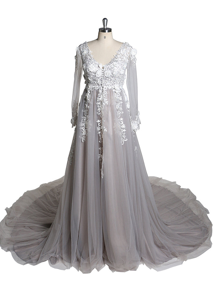 lace wedding dress
