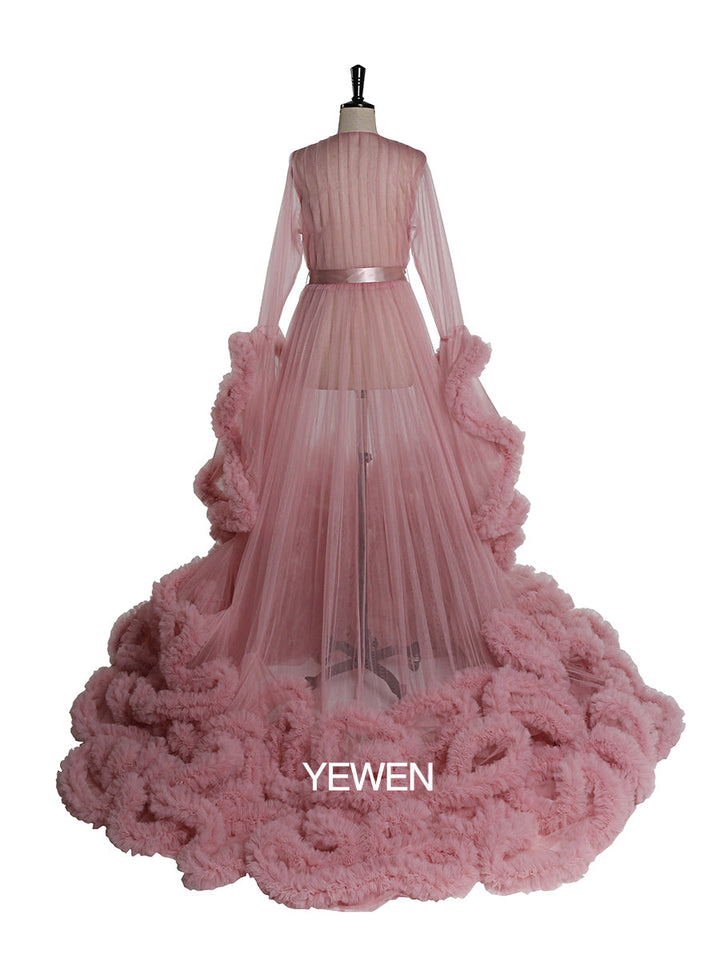 Luxuriöses Prinzessinnen-Brautkleid in Übergröße, Ballkleid, Umstandskleid für die Fotografie