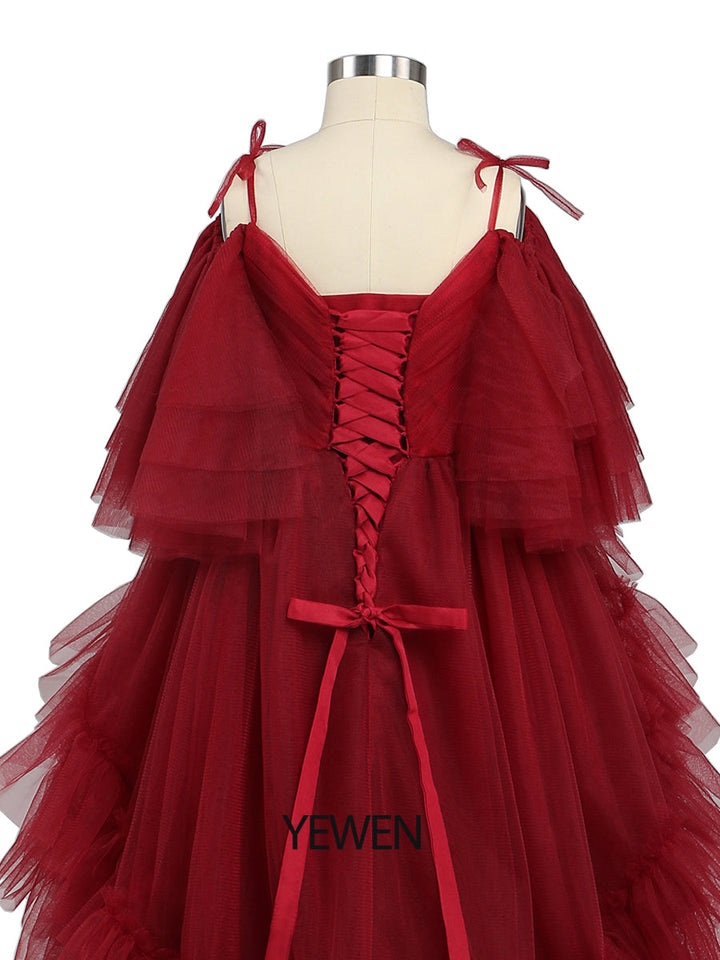 Kleines Blumenmädchenkleid, Kinderparty, Ballkleid, Prinzessin, Hochzeitsfeierkleid für Mädchen, Fotoshooting-Kleid 