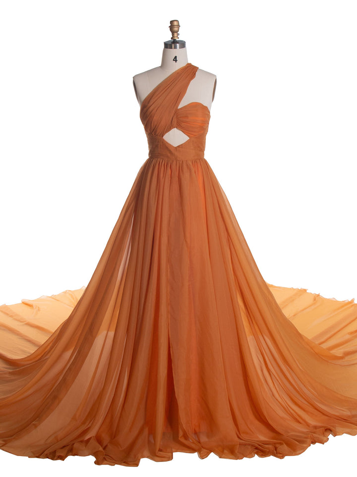 Fliegendes Kleid für Fotoshooting, lange Schleppe, fließendes Seidenkleid aus weichem Organza, YW240111 