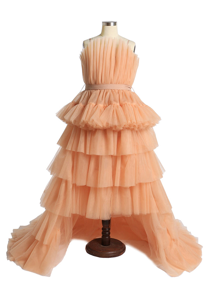 Süßes Tüll-Mädchenkleid für Fotoshooting, Kinderparty, Ballkleid, Blumenmädchenkleider, Kinderpartykleid für Hochzeit 