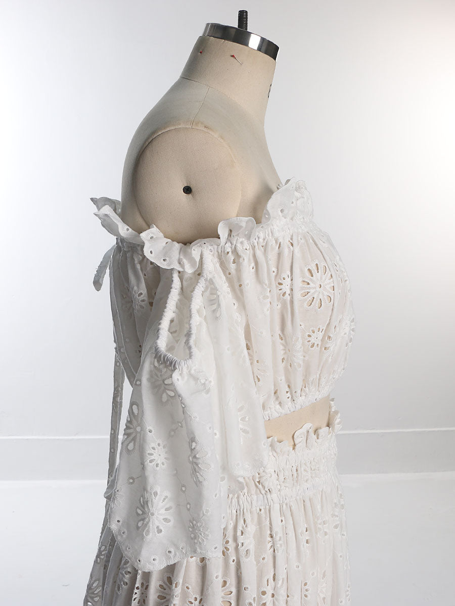 Boho Umstandskleid für Fotoshooting Boho Maxikleid Strandhochzeit YW230308 