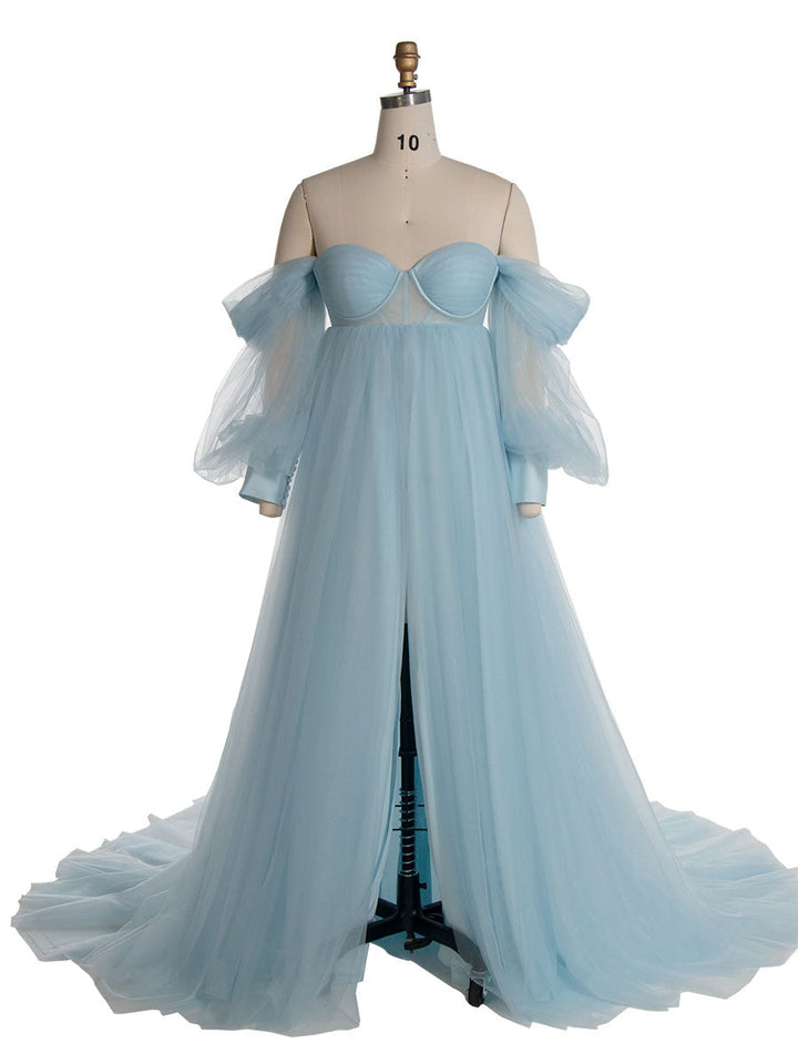 blue maternity dresses for baby shower
