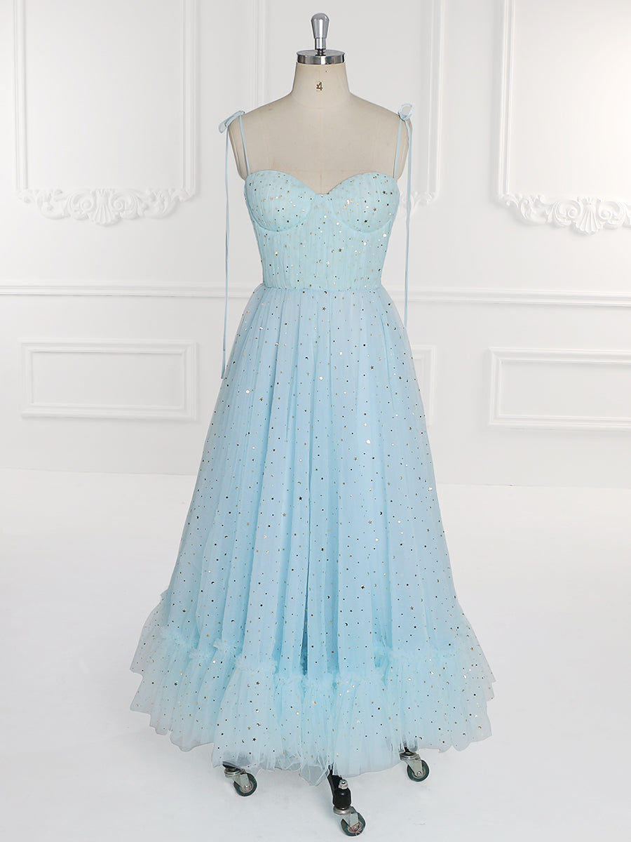 Corset Star , Tulle Midi Dress ,Princess Barbie,  Short Prom , Birthday Party Photoshoot ,Tea Length, Quinceanera Dress 