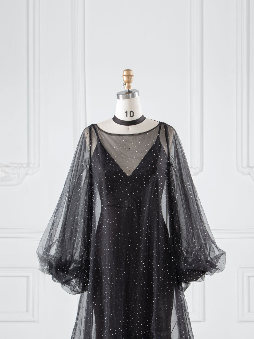 2 in 1 Kleid mit Glitzer Boho Hochzeitsgastkleid Fotoshooting Kleid YW230327
