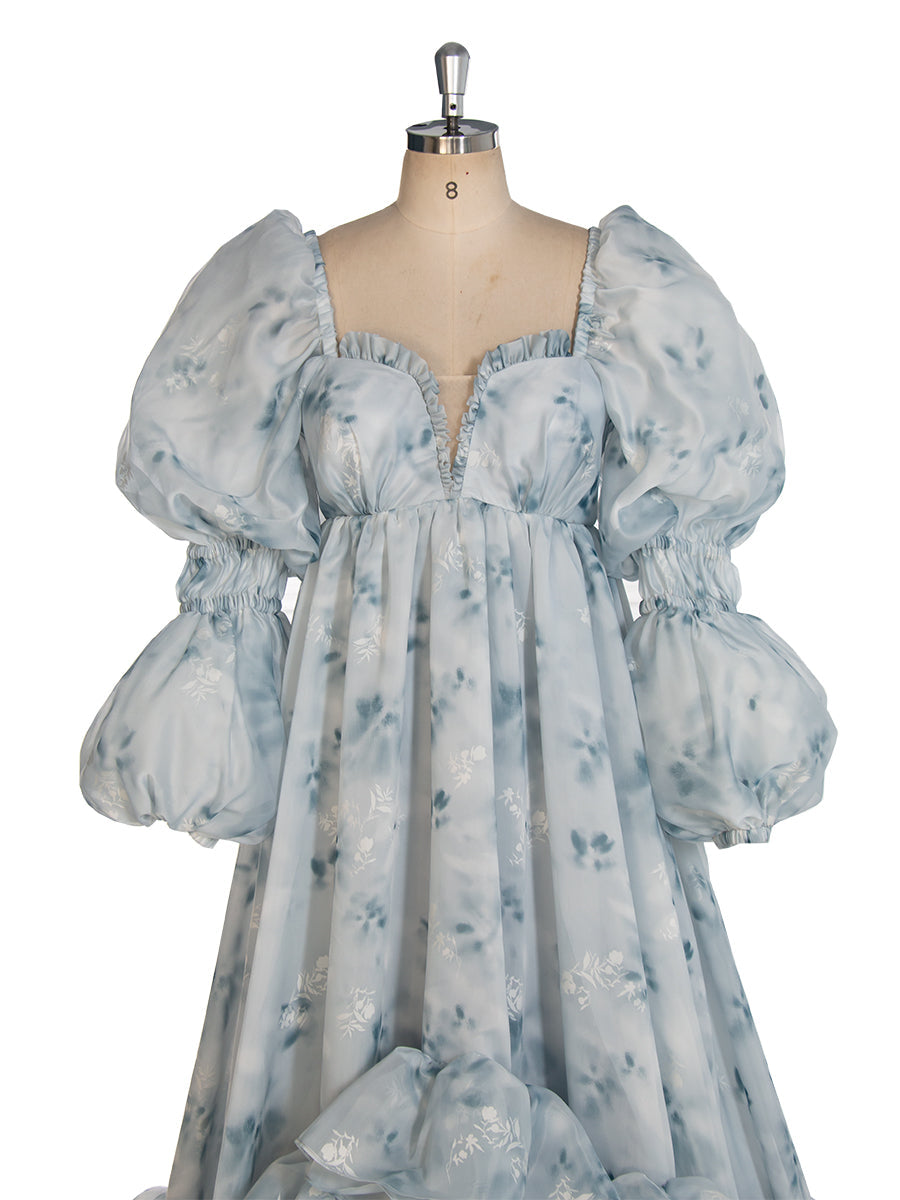 Prinzessin Organza Blumenkleid Damen Korsett Geburtstagskleid Blumenkleid Fotoshooting YW243146 