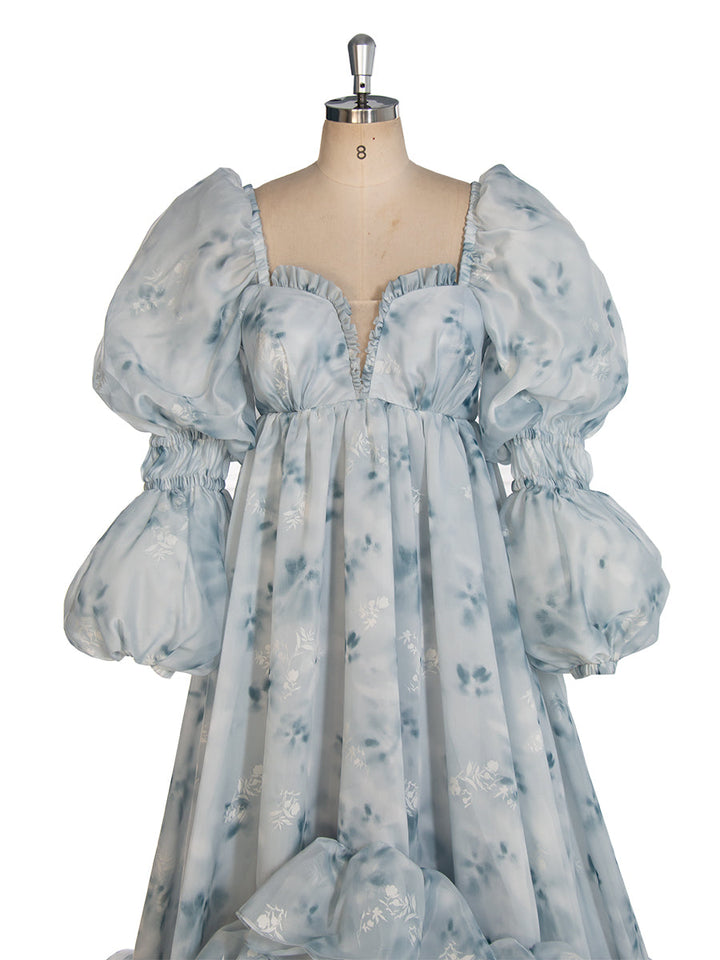 Prinzessin Organza Blumenkleid Damen Korsett Geburtstagskleid Blumenkleid Fotoshooting YW243146 