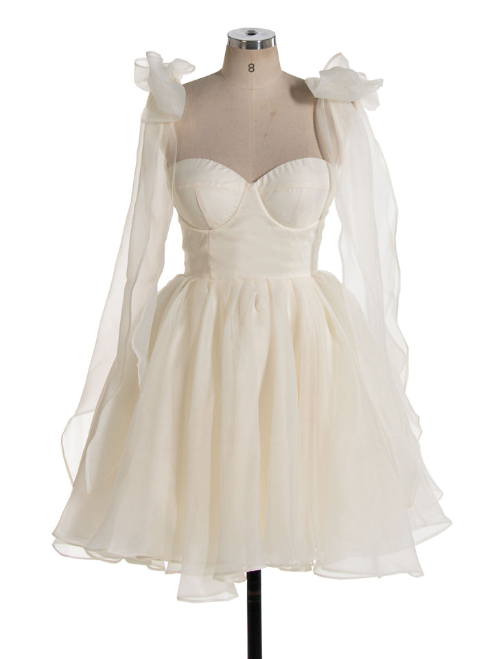 Elegant Sweetheart Short Prom Party Dress, Mini Homecoming Dress