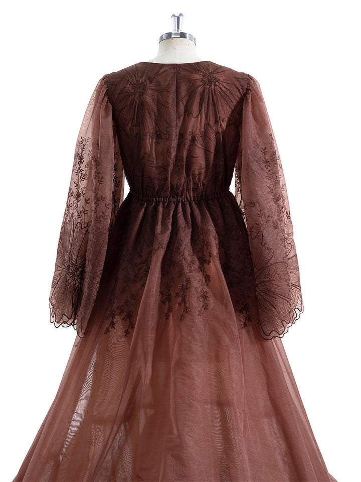 Boho Lace Dress For Photo Shoot , Woman Maxi Dress Photography Props