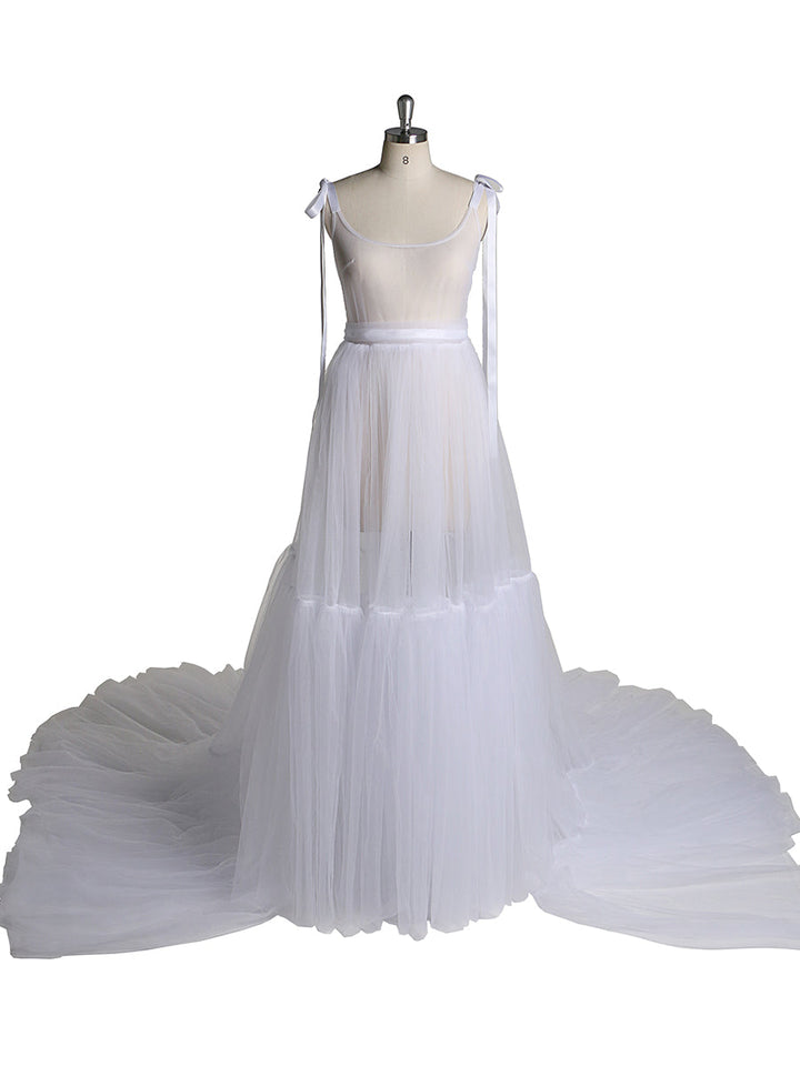 Ärmelloses, sexy Abendkleid mit V-Ausschnitt und Schlitz für Fotoshootings YW2025
