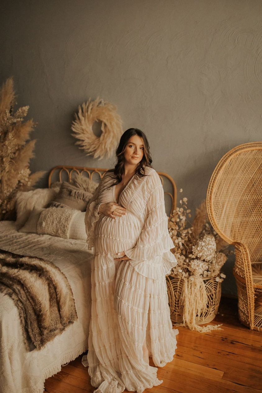 pregnancy wedding dress