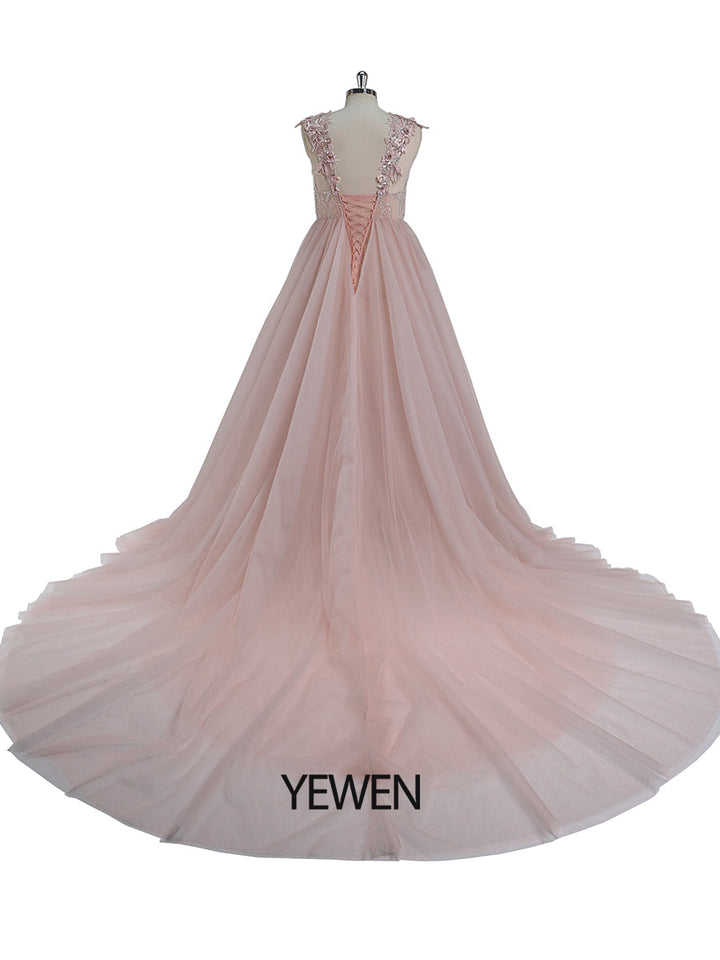Elegantes Abendkleid mit Spitze und Blumenperlen, Umstandskleid für Fotoshootings, Rückenschnürung, Schwangerschaftsfotografie, Robe, Babypartykleid 
