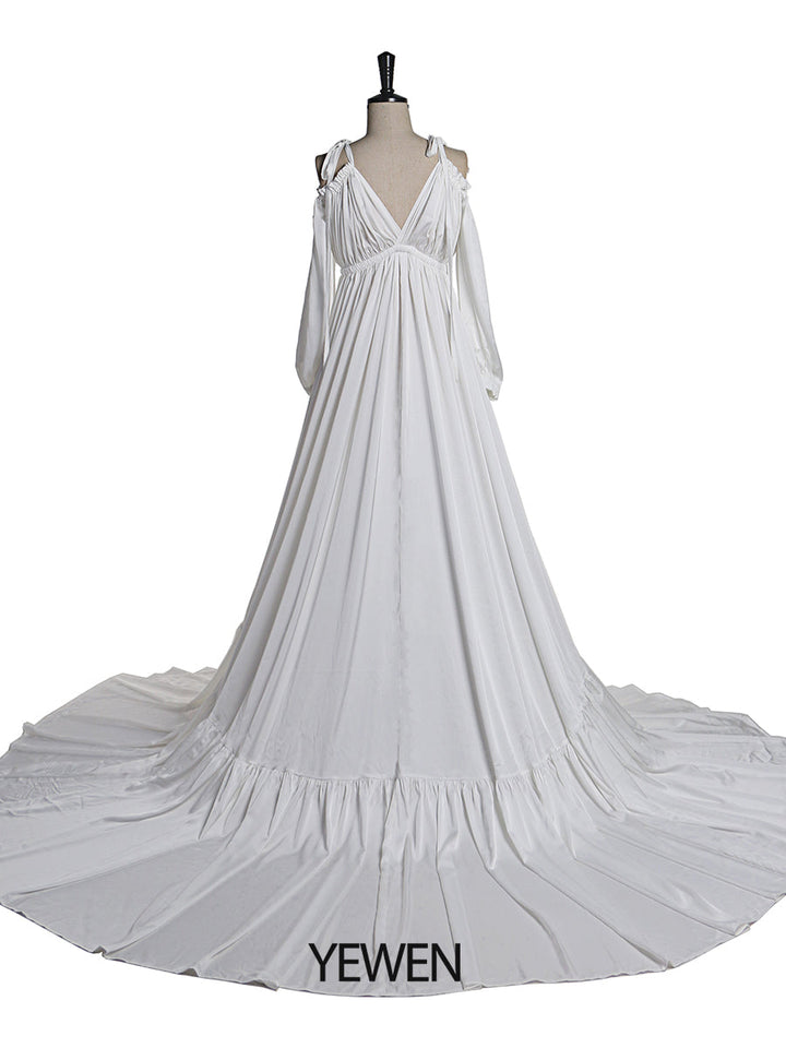 Sexy schulterfreies Umstandsabendkleid, lang, für schwangere Frauen, schickes Schwangerschaftskleid, elegantes Maxikleid für Fotoshootings, DY21721 