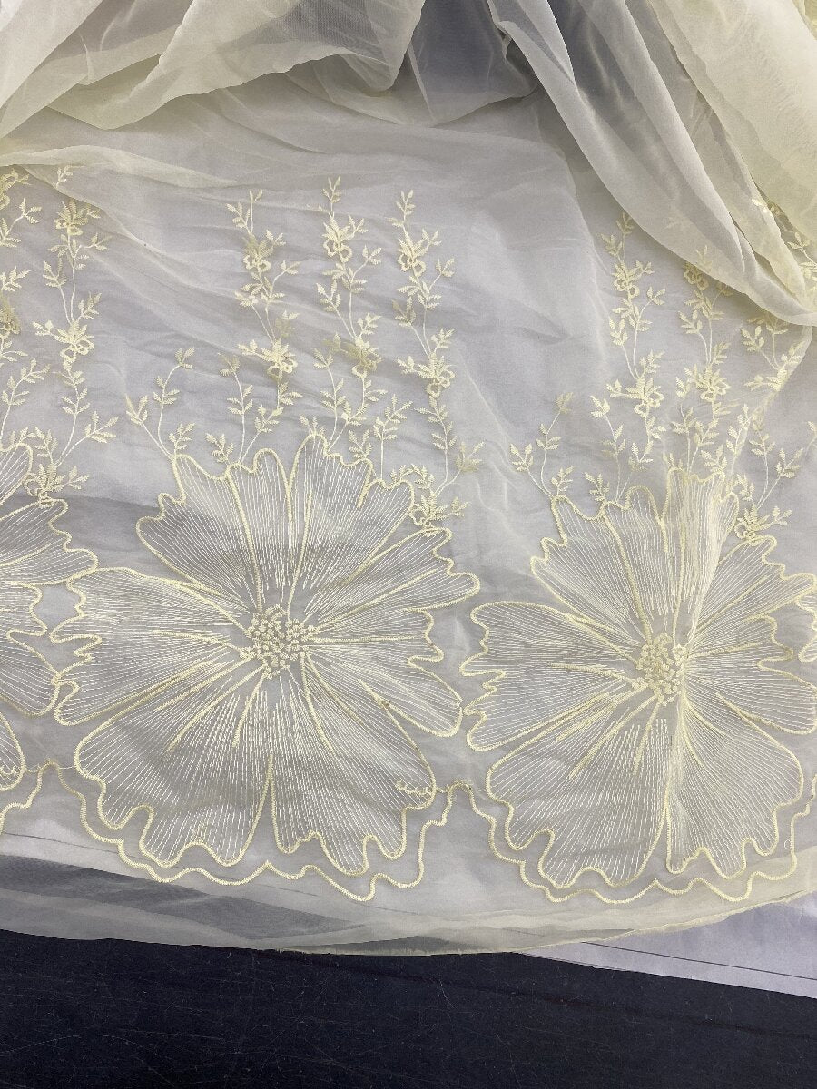 Elegantes schulterfreies Boho-Spitzenkleid für Fotoshootings, Umstandsbrautkleid YW240119 