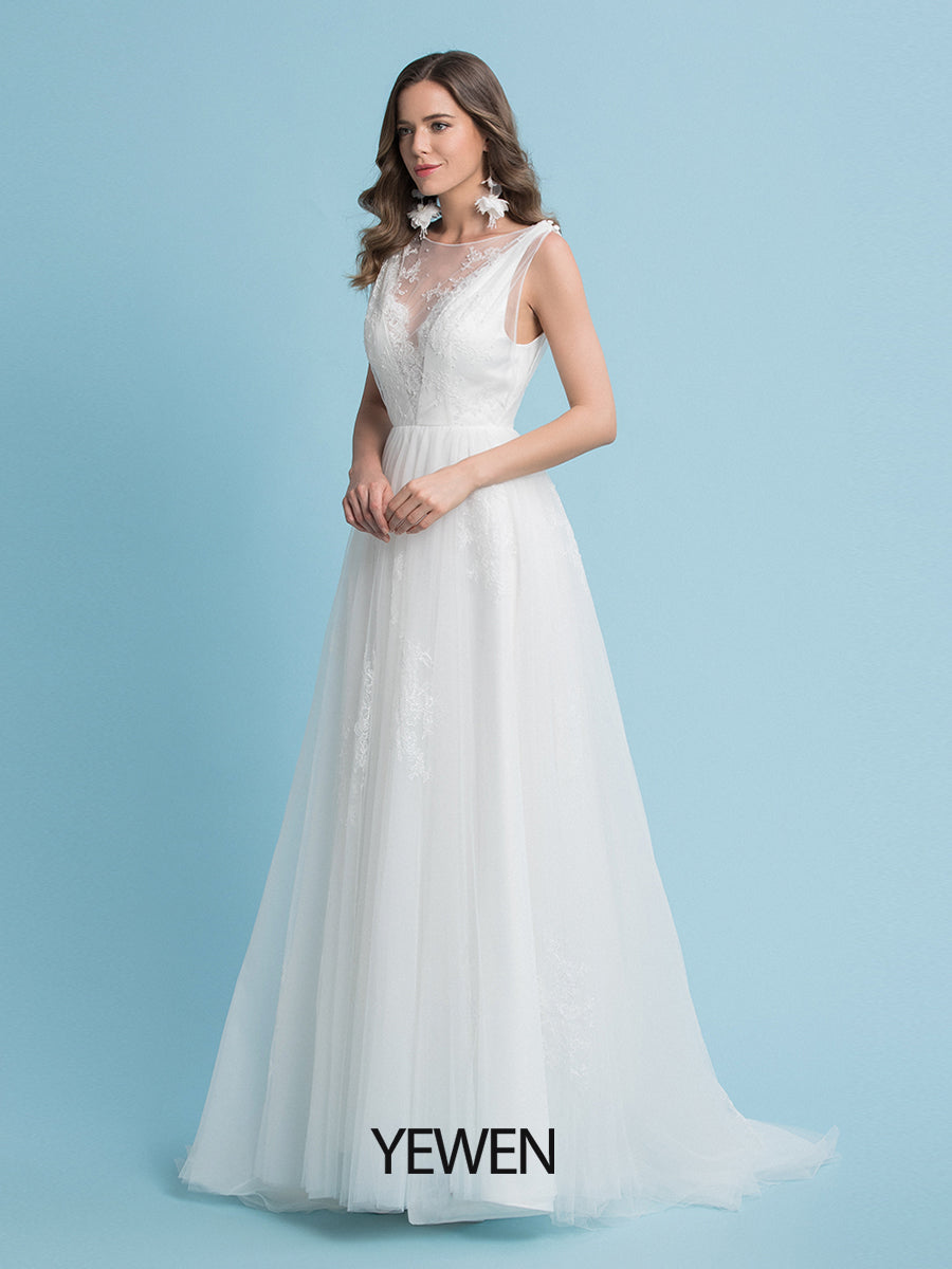 Bohemian Chic Brautkleider für Strand Verlobung Rustikale Hochzeit 
