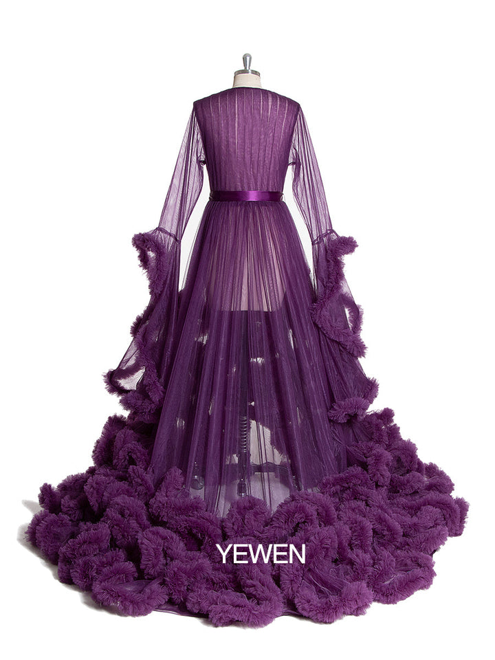 Luxuriöses Prinzessinnen-Brautkleid in Übergröße, Ballkleid, Umstandskleid für die Fotografie