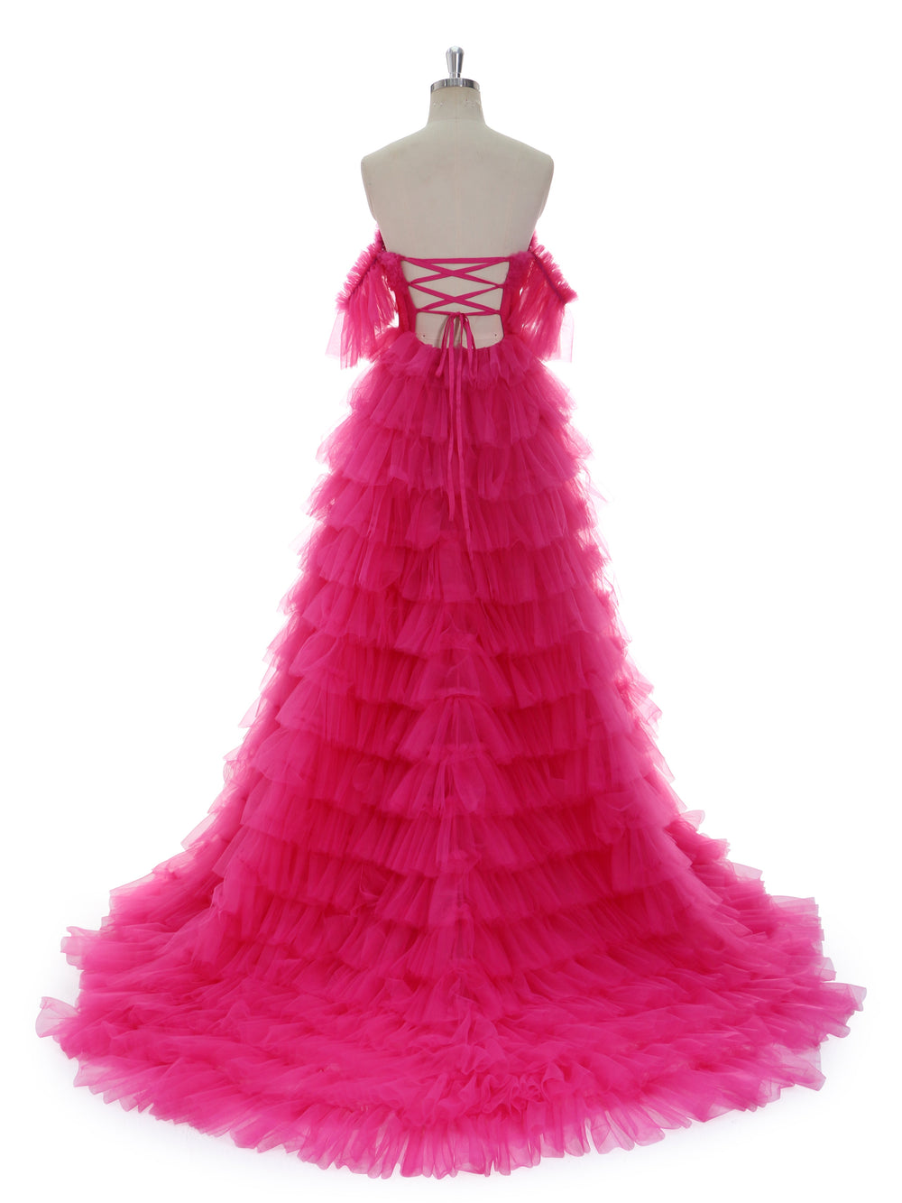 A line , Off the Shoulder,  Soft Tulle Gown , Photography Dress