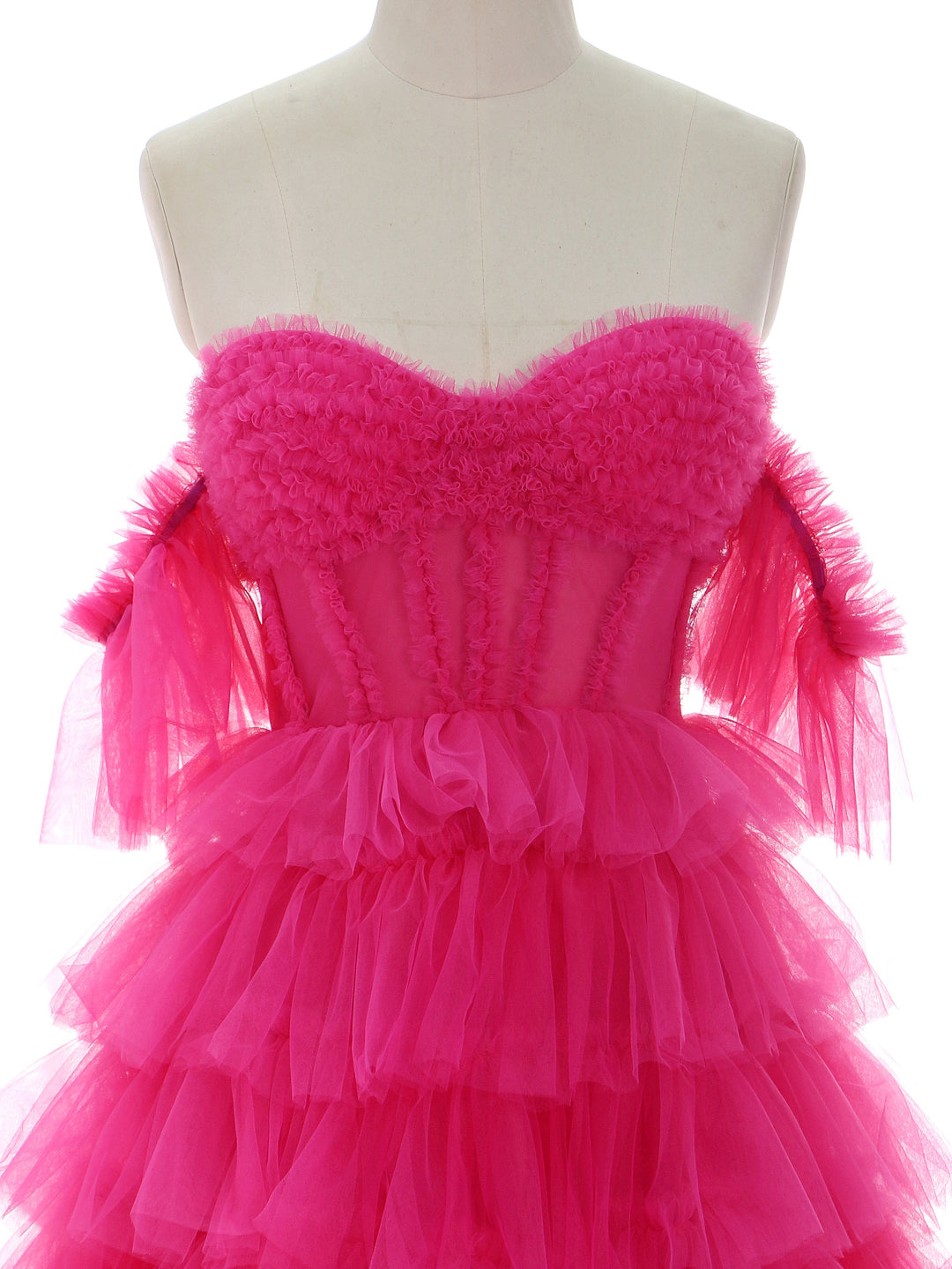 A line , Off the Shoulder,  Soft Tulle Gown , Photography Dress
