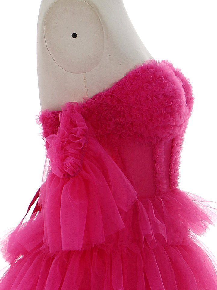 A line , Off the Shoulder,  Soft Tulle Gown , Photography Dress