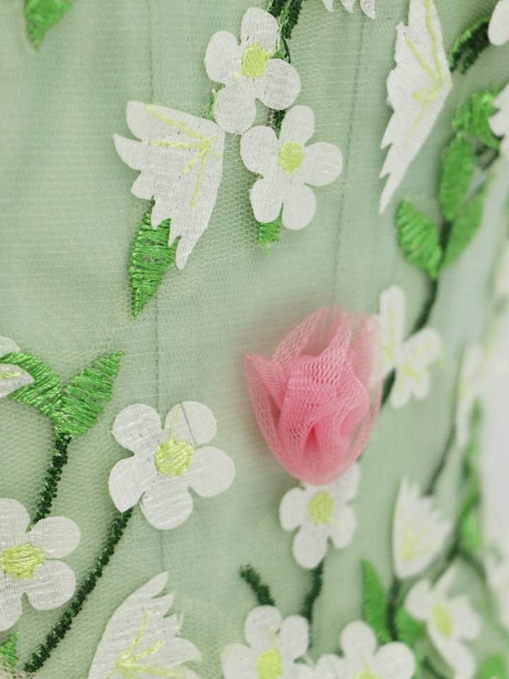 Elegance ,3D Flower, Tea Party Dresses, Graduation Prom Dress