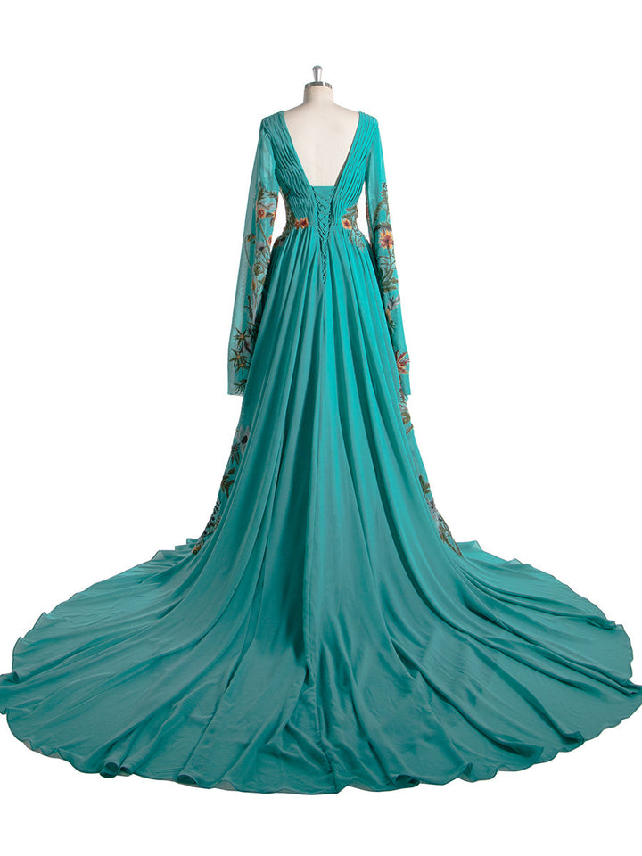 Bohemian Wedding Gown