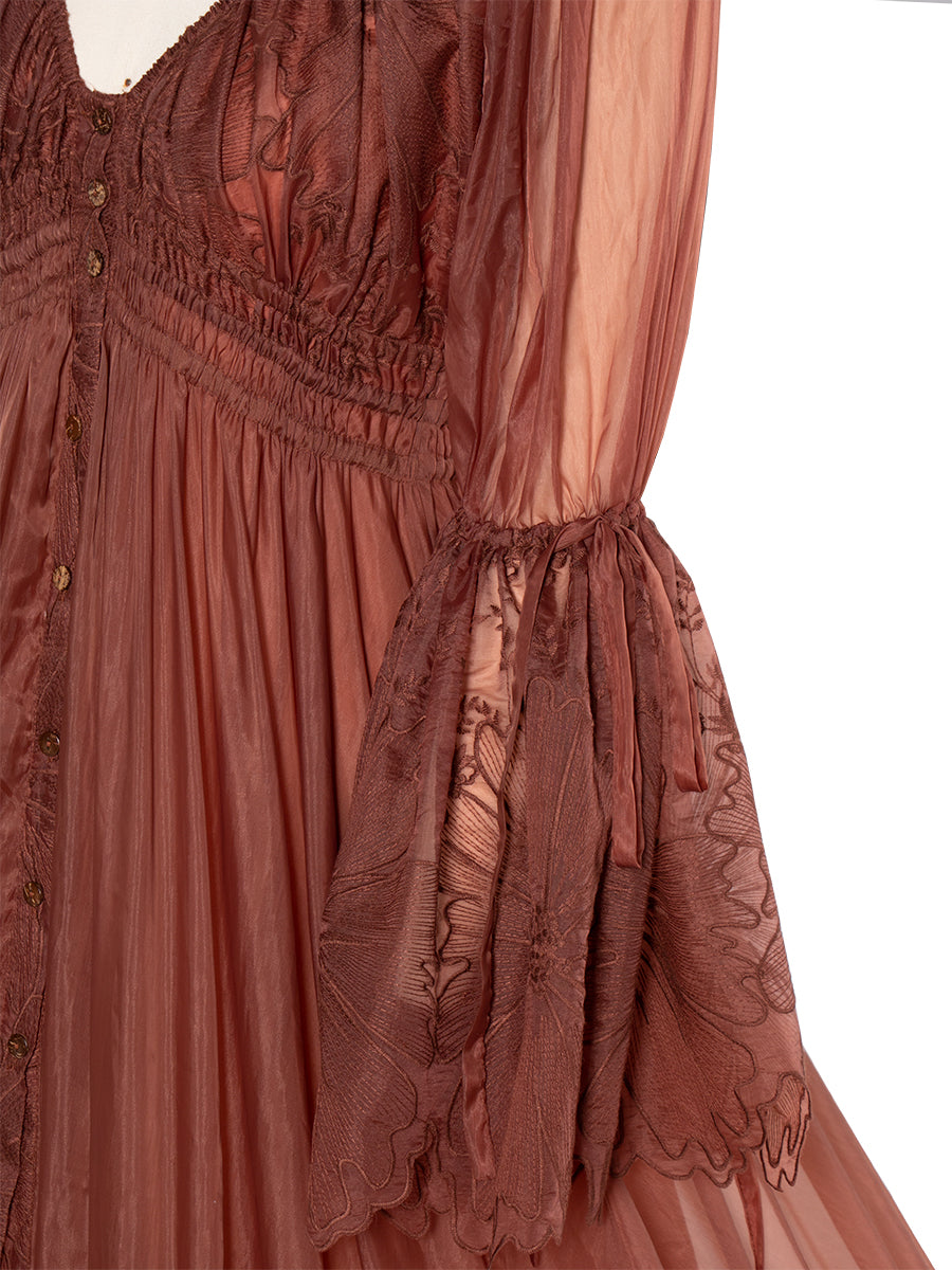Boho Embroidery Lace Dress for Photo Shoot,  Woman Maxi Dress, Photography Props