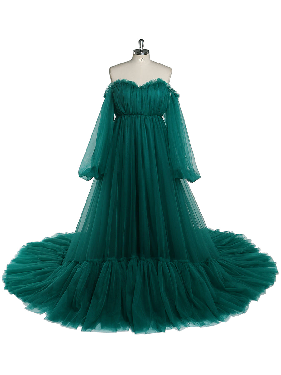 colorful wedding dress