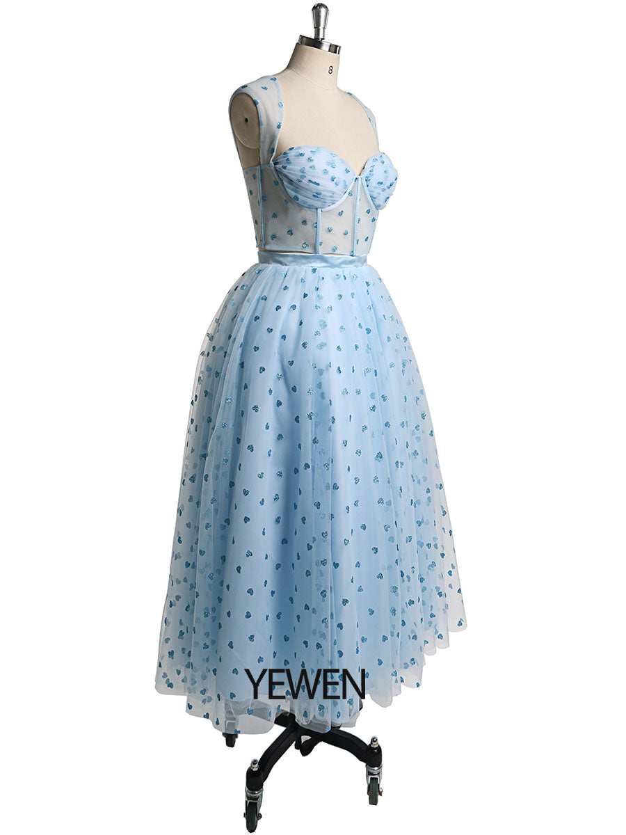 Kurzes Ballkleid, elegantes formelles Partykleid, Teeparty-Outfits für Erwachsene, YEWEN YW21031 
