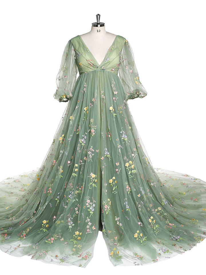 wedding dresses with color