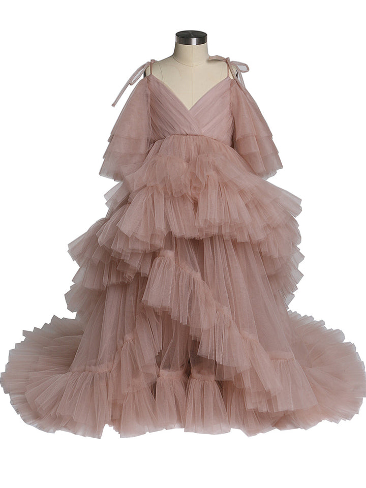 Kleines Blumenmädchenkleid, Kinderparty, Ballkleid, Prinzessin, Hochzeitsfeierkleid für Mädchen, Fotoshooting-Kleid 