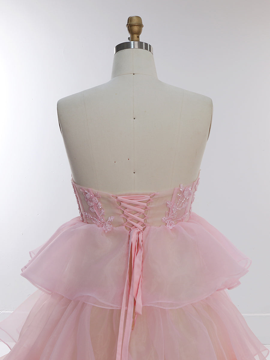 Buntes Umstandskleid für Fotoshooting Hohe Taille Damen Maxikleid Frontschlitz YW221117 