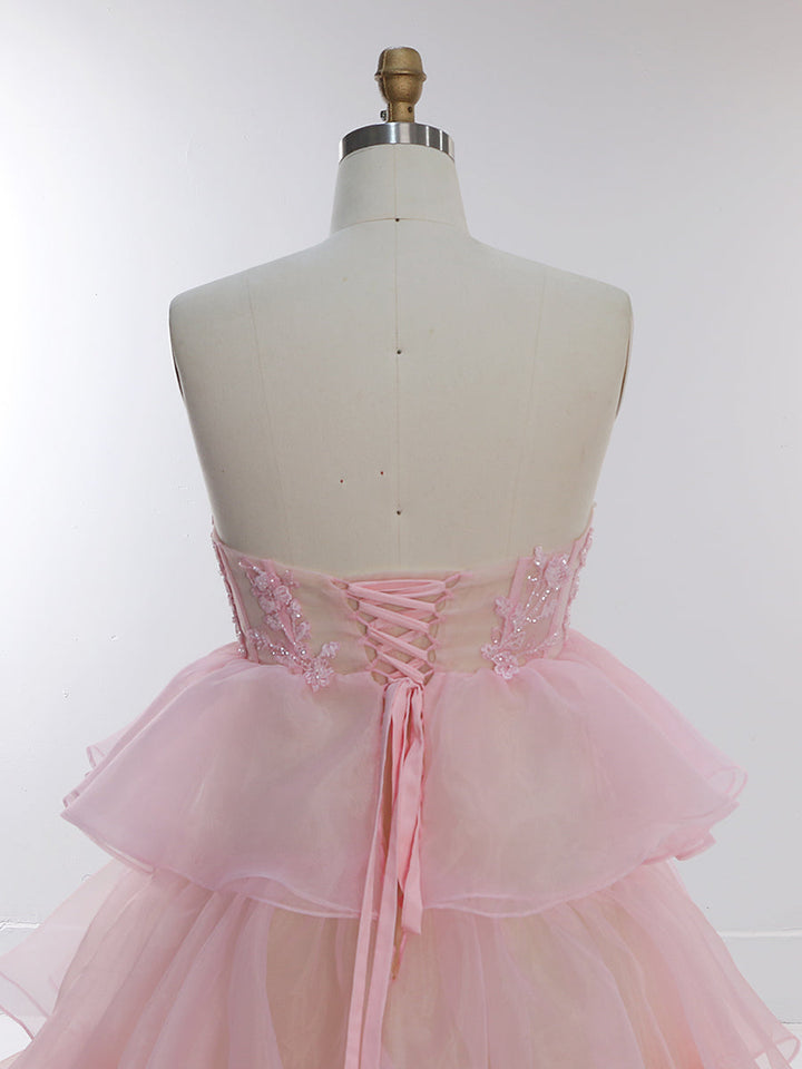 Buntes Umstandskleid für Fotoshooting Hohe Taille Damen Maxikleid Frontschlitz YW221117 