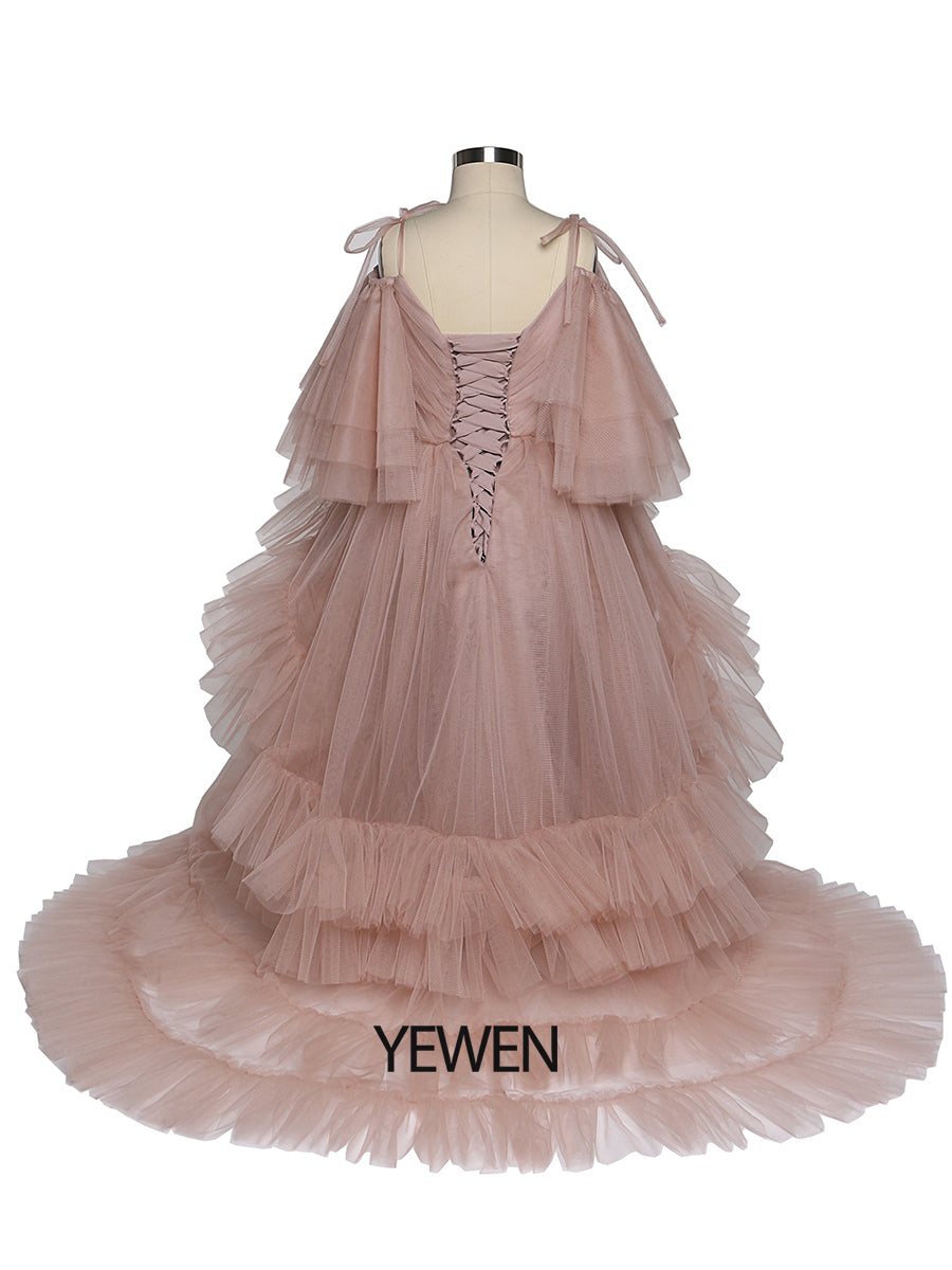 Kleines Blumenmädchenkleid, Kinderparty, Ballkleid, Prinzessin, Hochzeitsfeierkleid für Mädchen, Fotoshooting-Kleid 